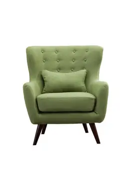 Одноместный диван-кресло из скандинавской ткани, Небольшая квартира, Простая современная американская гостиная, Мягкая сумка, Маленький диван-Тигровое кресло