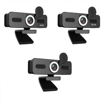 Веб-камера 83XC с микрофоном для рабочего стола, USB-камера с автоматической фокусировкой, бесплатная веб-камера для красоты