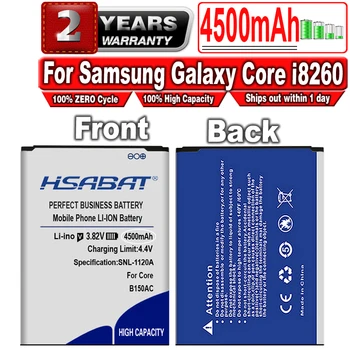 HSABAT 4500 мАч B150AC B150AE Батарея для Samsung Galaxy Core i8260 i8262 g3502u Trend3 g3502 g3508 g3509 SM-G350E G350E G350