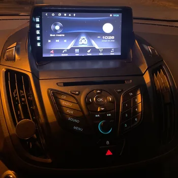 Android 12 для Ford Kuga Escape 2013 2014 2016 Автомобильный радиоприемник Мультимедийный видеоплеер GPS Навигация без DVD 2 Din DSP IPS