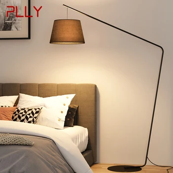 Напольный светильник PLLY Nordic Black для рыбалки, современная семейная гостиная Рядом с диваном, Креативный декоративный светильник со светодиодной подсветкой
