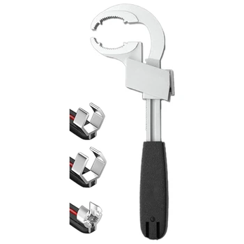 1 комплект гаечных ключей, используемых для разборки и сборки сантехнических изделий, включая комплектную фурнитуру, Многофункциональный Регулируемый
