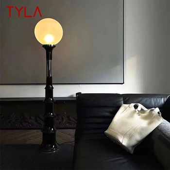 Торшер в скандинавском минимализме TYLA, кремовый светильник для гостиной, спальни, Светодиодная креативная декоративная атмосфера