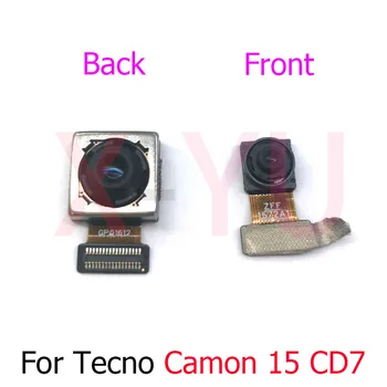 Для Tecno Camon 15 CD7 Запчасти для ремонта модуля большой фронтальной камеры Flex Cable