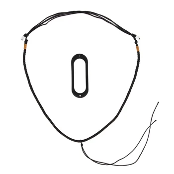 Силиконовый чехол для часов Mi Band с защитой от падения, ожерелье из веревки, приятный для кожи, легкий, уникальный для самостоятельного изготовления