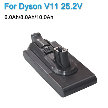 Для пылесоса с батарейным блоком Dyson V11 25,2 В емкостью 6000 мАч/8000 мАч/10000 мАч