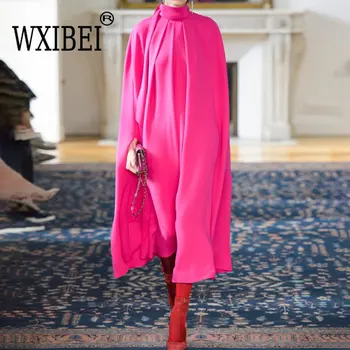 Женское летнее винтажное элегантное вечернее платье WXIBEI с рукавами 