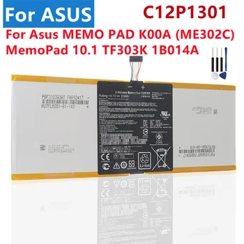 Оригинальный Аккумулятор для ноутбука C12P1301 для ASUS MEMO PAD K00A (ME302C) TF303 TF303K TF303CL K014 K01B 1B014A 1D020A 1D021A 3,7 V 25Wh
