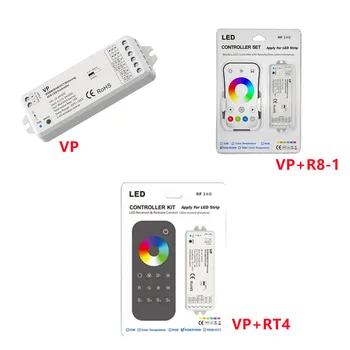 4-Канальный контроллер светодиодной ленты CV / RGB / RGBW 2.4 G HZ RF DC12-24V с плавным затемнением и переключением без каких-либо мерцаний для светодиодной ленты RGB / RGBW