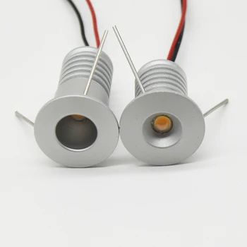 Светодиодные Фонари для Комнаты 2 Вт 12V-24V AC85-277V Прожектор Без Водителя Потолочное Точечное Освещение в помещении 15 мм Малый Размер