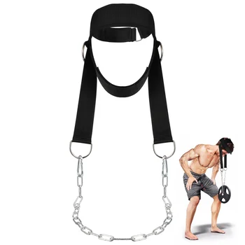 Спортивный тренажер для тренировки шеи, обвязка для наращивания мышц, обвязка для пауэрлифтинга- Бокс, ММА, тяжелая атлетика