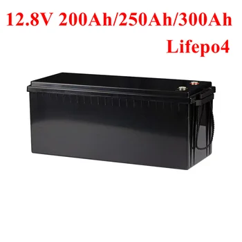 12V 200AH 300ah LiFePO4 Литий-Железо-Фосфатная Батарея с Глубокими Циклами 100A BMS для Солнечной Энергетической Системы Party Outdoor + 20A зарядное устройство