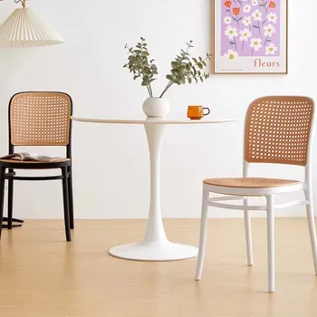 Японский белый барный стул Современный салон для отдыха Дизайнерские барные стулья Гостиная Sillas Para Barra De Cocina Украшение дома