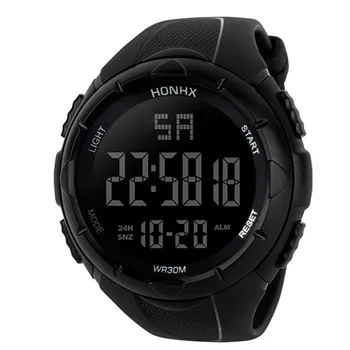 2023 Honhx Мужские часы Модные Военно-спортивные Водонепроницаемые Часы Роскошные Светодиодные Цифровые Водонепроницаемые Часы Relogio Clock Reloj