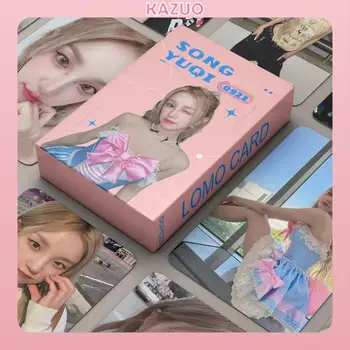 KAZUO 55 шт. (G) I-DLE Альбом Song Yuqi Lomo Card, серия фотокарточек Kpop, серия открыток