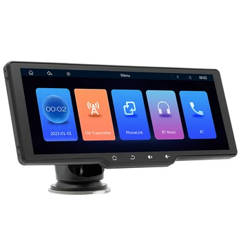 10,26-Дюймовый Беспроводной Carplay Android Auto Автомобильный MP5 Плеер Mirrorlink Портативный Автомобильный Стерео HD Сенсорный IPS Дисплей FM-Передатчик
