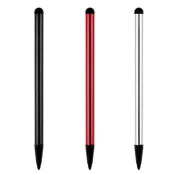 1 шт. Высококачественный стилус для планшета Samsung Huawei, универсальная ручка с сенсорным экраном, емкостная ручка 2 в 1 для стилуса мобильного телефона