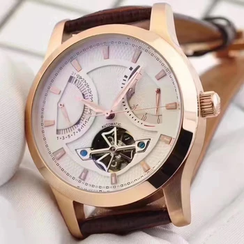 2023 Мужские часы Tourbillon Top Luxury Automatic Machinery модного бренда 40 мм