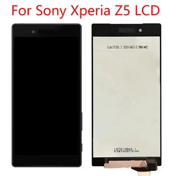 Для Sony Xperia Z5 E6603 E6633 E6653 E6683 ЖК-Дисплей Сенсорный Экран Дигитайзер В Сборе Дисплей Сенсорный Экран LCD