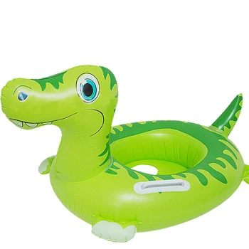 Милые животные Кольцо для плавания Герметичное для детских игрушек Аксессуары для тренировок Дизайн динозавра Летняя пляжная ручка Надувная