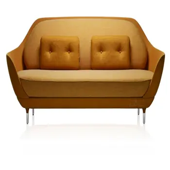 Современная классическая высококачественная двойная ткань, креативный простой диван для отдыха в гостиной небольшой квартиры из стекловолокна