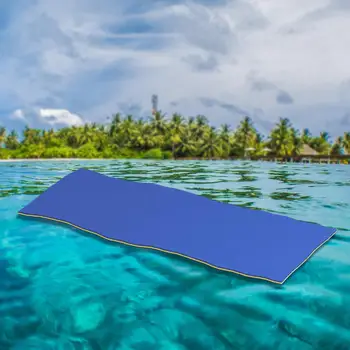 Плавающий коврик-подушка Pad 70.8x21.7x1.3 дюйма Прочный Легкий Рулонный Коврик для Аквапарков, Бассейнов, озер, пляжей и моря