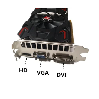 HD6700 для видеокарты AMD 1G GDDR5 128 бит 700 МГц/1000 МГц Интерфейс HD + VGA + DVI PCI-E 2.0 X16 Настольная игровая видеокарта
