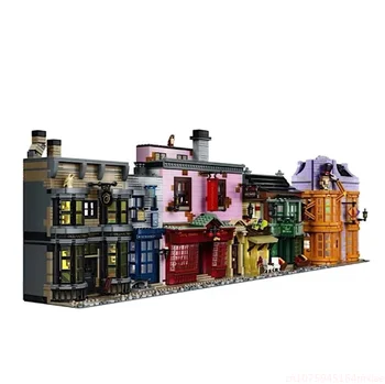 совместимые 10217 75978 кирпичей, наборы строительных блоков с диагональной аллеей, модель классического фильма, серия детских игрушек 