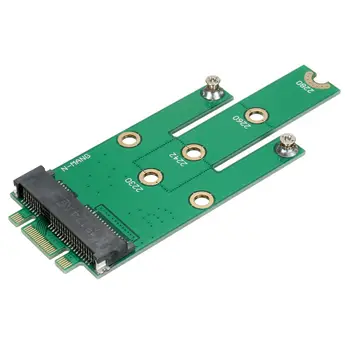 SSD-накопитель Msata Mini PCI-E 3.0 для Ngff M.2 B Key Карта адаптера интерфейса Sata