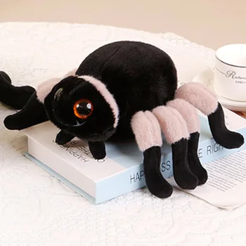 Плюшевая мягкая игрушка-паук, Гигантский паук, мягкая игрушка-паук, украшение для дома