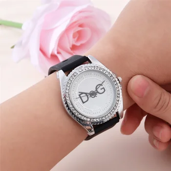Роскошные брендовые хрустальные женские часы Кварцевые часы для женщин Модные Повседневные Кожаные часы Подарочные наручные часы Montre Femme Reloj Mujer