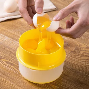 Сепаратор для яиц, сепаратор для яичного белка и желтка, приспособления для приготовления пищи и аксессуары для выпечки, кухонные инструменты большой емкости для дома, приспособления для приготовления пищи