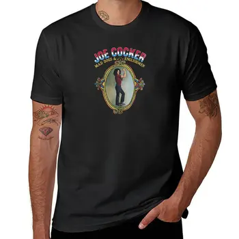 Джо Кокер: Футболка Mad Dogs & Englishmen для мальчиков, белые футболки с графическим рисунком, мужские футболки с длинным рукавом