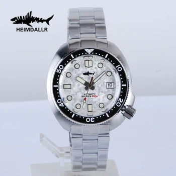 Heimdallr Повседневные спортивные роскошные часы С сапфировым стеклом, Винтажные Автоматические механические наручные часы NH35 30ATM, водонепроницаемые, светящиеся