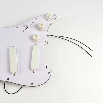 Гитара с 11 отверстиями, предварительно подключенная накладка для электрогитары, защита от царапин, Накладка для гитары с одной катушкой, Накладка для гитары с одной катушкой