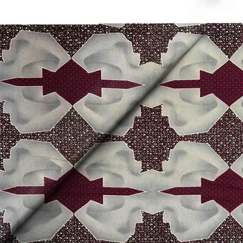 Новая Гарантированная Настоящая 100% Оригинальная Ткань Анкара Из Настоящего Воска С Африканским Принтом Для Свадебного Платья Tissus Cotton 6 Ярдов/Лот