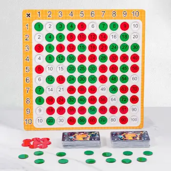 Обучающая математическая игрушка с таблицей умножения 99 для детей, девочек и мальчиков