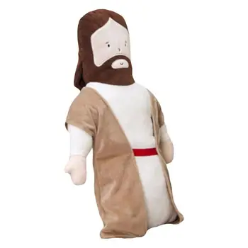 Мягкая игрушка Иисус Как религиозные христианские подарки для мужчин и женщин Удобное украшение дома Плюшевая кукла Иисус Как