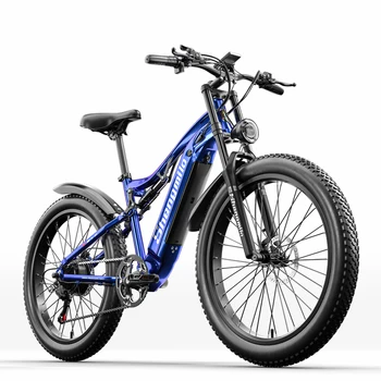 2023 Новый MX03 Ebike 26 ”Электрический Велосипед 500 Вт Bafang Мотор Электрический Велосипед Fat bike 48V15AH Съемный Аккумулятор e bike Горный велосипед