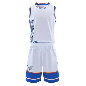 Настраиваемый мужской дышащий баскетбольный костюм, быстросохнущий комплект спортивной одежды