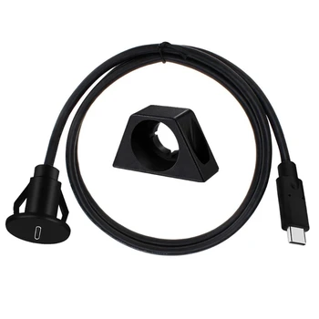 USB Type C 3.1 от мужчины к женщине Удлинительный кабель Шнур Провод для автомобиля Лодки мотоцикла челнока