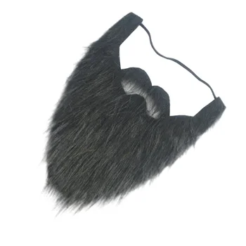 Накладная борода, Черная борода, Забавные усы, бакенбарды, Длинная борода, костюм для костюмированных принадлежностей