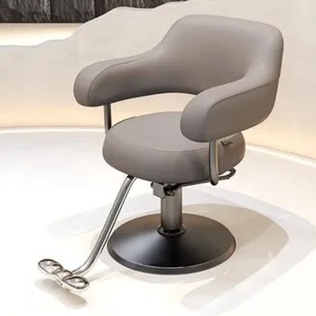 Гидравлическое Парикмахерское кресло для лица Поворотное Masssage Beauty Mobile Роскошное Парикмахерское кресло для стрижки волос Косметическая мебель Cadeira Beauty