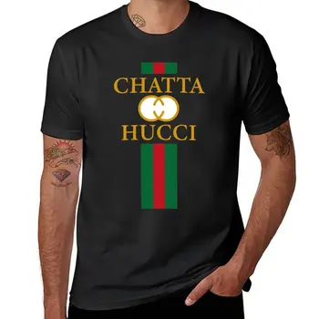 Новый Чатта Хуччи, забавный мем, футболка Chatta Hucci, одежда из аниме, топы, корейская мода, мужские футболки, повседневные стильные