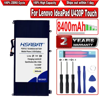 HSABAT 8400 мАч L12M4P62 L12L4P62 Аккумулятор для Ноутбука Lenovo IdeaPad U430P Touch U430 U430p U530 U530P