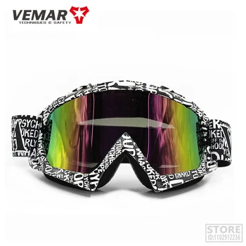 Мотокроссовый Мотоциклетный шлем MX Goggles Очки для мотокросса Беговые Лыжи Сноуборд Маска для квадроцикла Oculos Gafas