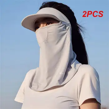 Маска для лица, летние быстросохнущие дышащие походные шарфы с защитой от ультрафиолета, Солнцезащитный шарф, защитный шарф для ушей, Солнцезащитная маска