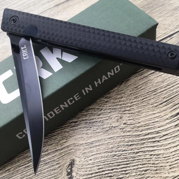 Карманный нож CEO, черный нож из стали 8Cr13, для выживания в кемпинге, с нейлоновой ручкой, усиленной стеклом, легкие инструменты