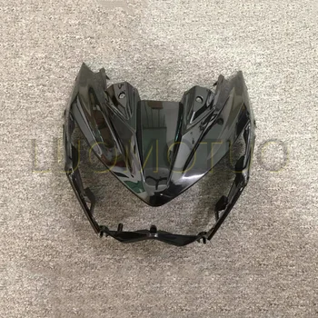 Мотоциклетный ярко-черный верхний носовой обтекатель, пригодный для Kawasaki Z800 2013-2014-2015-2016