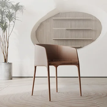 Скандинавские обеденные стулья Роскошная Элегантная кухня ручной работы с мобильным акцентом, настольные стулья для ресторана, мебель для спальни Silla De Comedor